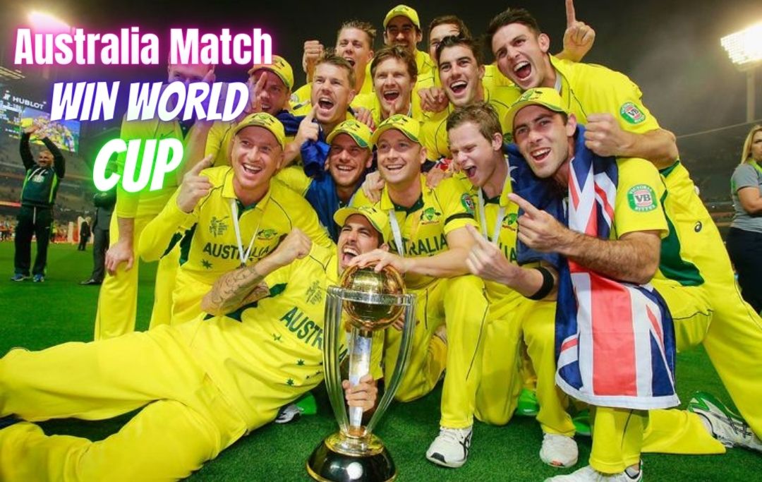 Australia Match Win World Cup