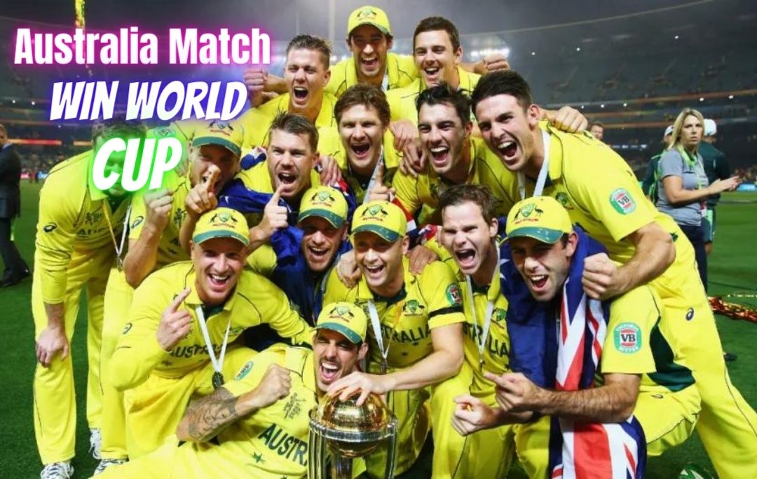 Australia Match Win World Cup
