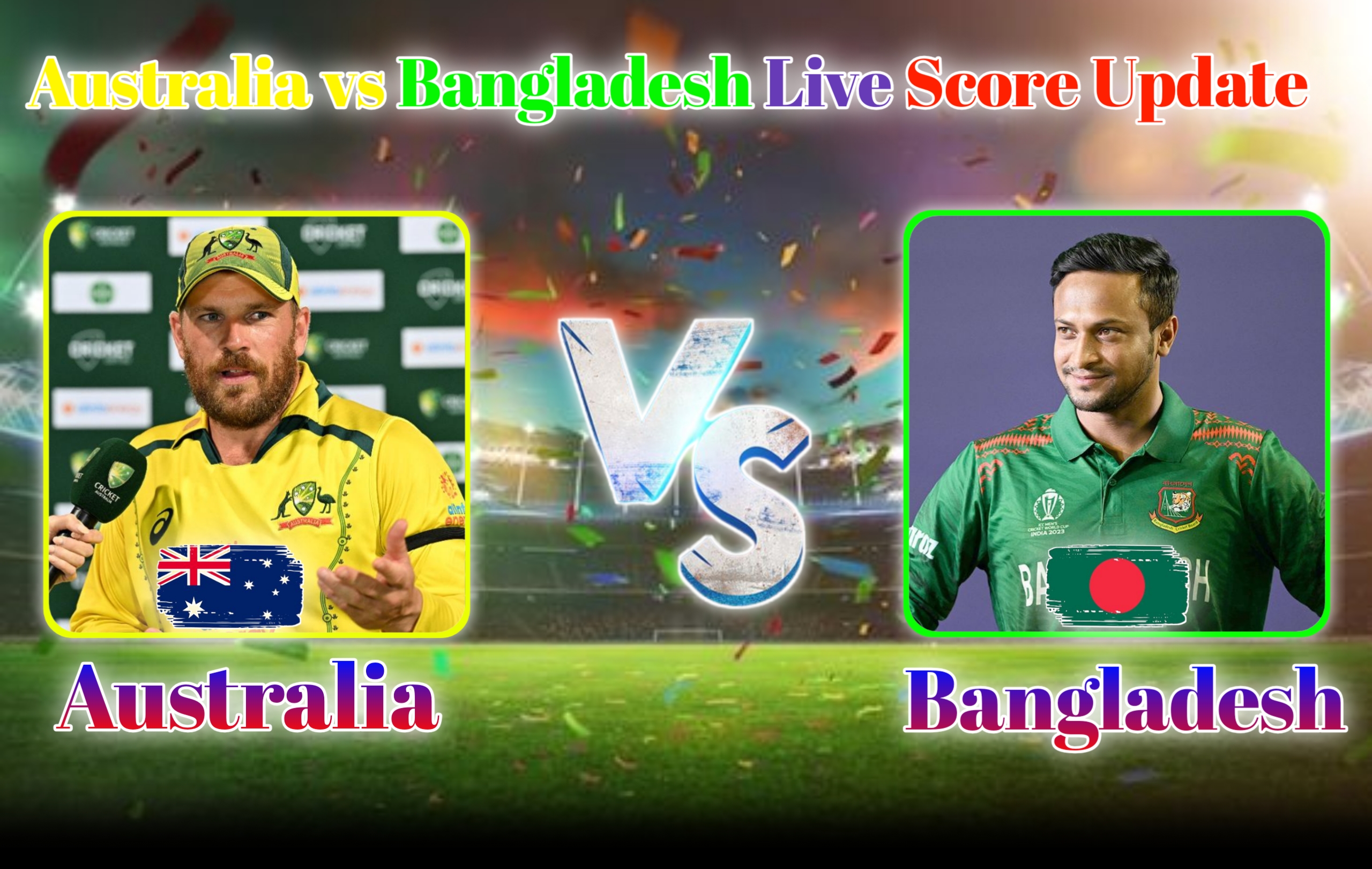 Australia Vs Bangladesh Live Streaming